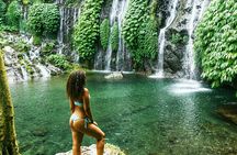 Waterfall Twin Lake Beratan Temple Tours