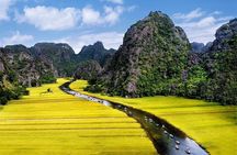 Ninh Binh 1 day tour UNESCO World Heritage: BAI DINH PAGODA - TRANG AN -MUA CAVE