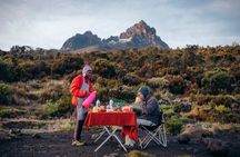 Climbing Kilimanjaro through 7 days Machame Route