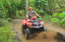 Quad Bike ATV Ride Through Cave and Rafting Adventure With Private Transport 