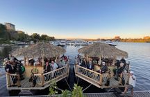 Moana Floating Tiki Bar on the Ottawa River