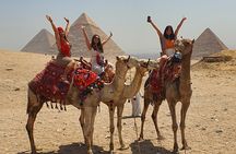 Giza Pyramids, Sphinx, Camel Ride, Sailing on the Nile and Royal Mummies 