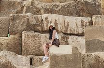 Giza Pyramids, Sphinx, Camel Ride, Sailing on the Nile and Royal Mummies 