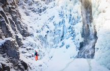 Hike to Frozen Waterfalls of Korouoma Including BBQ Lunch from Rovaniemi