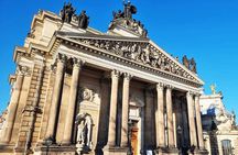 Private digital audio book city rally in Dresden's old town