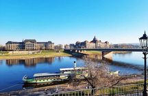 Private digital audio book city rally in Dresden's old town