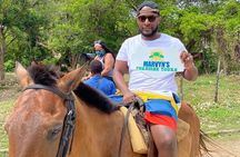  Bamboo Rafting & Horseback Riding from Falmouth and Montego bay