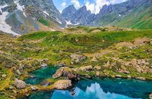 three colorful lakes of Abudelauri • one-day hiking 