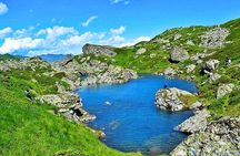 three colorful lakes of Abudelauri • one-day hiking 