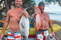 Private Pelagic Kayak Fishing Charter Lahaina