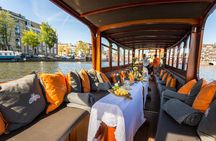 Amsterdam Canal Cruise with Cheese and Wine 