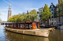 Amsterdam Canal Cruise with Cheese and Wine 