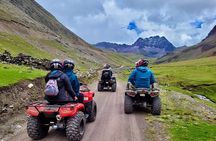 From Cusco: Rainbow Mountain with ATVs Full Day