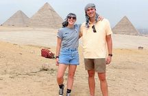Private trip Giza pyramids, sphinx ,Sakkara Step ,Memphis ,Camel ride & Lunch
