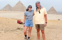Giza Pyramids ,Sphinx ,Sakkara Pyramid ,Memphis with Private Expert Guide