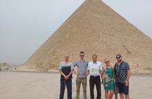 Hurghada: Cairo Pyramids, Sphinx & Egyptian Museum Day Trip