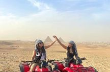 Private Quad Bike Adventure in Desert at Giza Pyramids