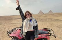 Private Quad Bike Adventure in Desert at Giza Pyramids