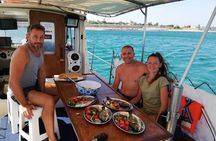 Captain Manolis Fishing with barbecue on the boat