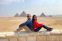 Giza Pyramids, Egyptian museum from Alexandria or Port Said Port