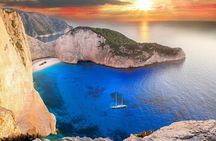 Half-Day Guided Tour Shipwreck and Blue Caves from Laganas