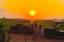 Siem Reap Countryside Sunset Jeep Tour - Half-day