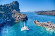 Deluxe Santorini Sailing with BBQ and Drinks Shared Tour