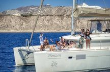 Deluxe Santorini Sailing with BBQ and Drinks Shared Tour