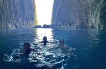 Speed Boat Trip to Haxhi Ali Cave and Karaburun Beach