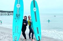 One Hour Surf Lesson with Experienced Instructor 