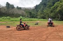 Rafting 7KM & ATV visit monkey cave and waterfall with Lunch