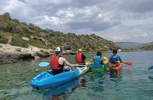 From Athens: Half-Day Sea Kayak tour at the Corinthian gulf
