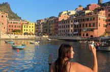 Relaxing Boat Tour with Aperitif in Cinque Terre