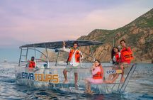 1 hour Private Navigation in Transparent Boat Arco de Los Cabos