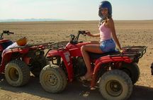Quad Biking around the Giza Pyramids Area 