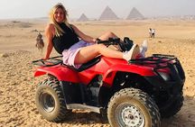 Quad Biking around the Giza Pyramids Area 