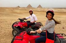 Quad Biking around the Giza Pyramids Area 