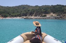 Get your Boat Tour with PRISCILLA to the best Cagliari Coves".