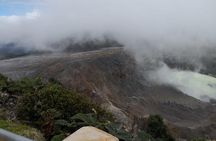 Poas Volcano waterfalls and coffee tour from from San Jose