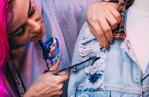 Custom a unique denim jacket with French celebrities’ designer