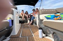 Private boat tours of Lake Tahoe for up to six guests.