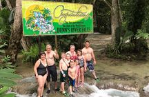Private Dunn's River and Bamboo Rafting Combo from Ocho Rios