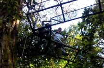 Zip line Canopy half day adventure tour near San Jose Costa rica in San Ramon