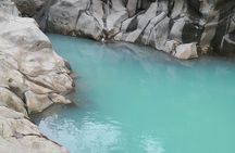 Rio Celeste river waterfall, hike and hot springs tour from San Jose, Costa Rica