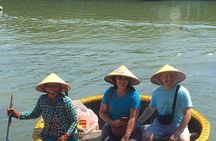 Basket Boat ride to Coconut Jungle &Hoi An city Tour,Night Market