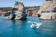Private Milos Tour "Islands of Colours"- Luxury Boat Rental