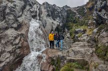 Snowy Ruiz + Hot Springs from Manizales
