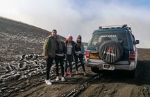 Snowy Ruiz + Hot Springs from Manizales