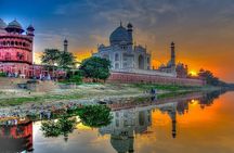 Sunrise at the Taj Mahal & Agra Fort Private Experience