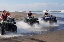 Best Bali ATV Ride black sand Beach Bali Quad sunset tour